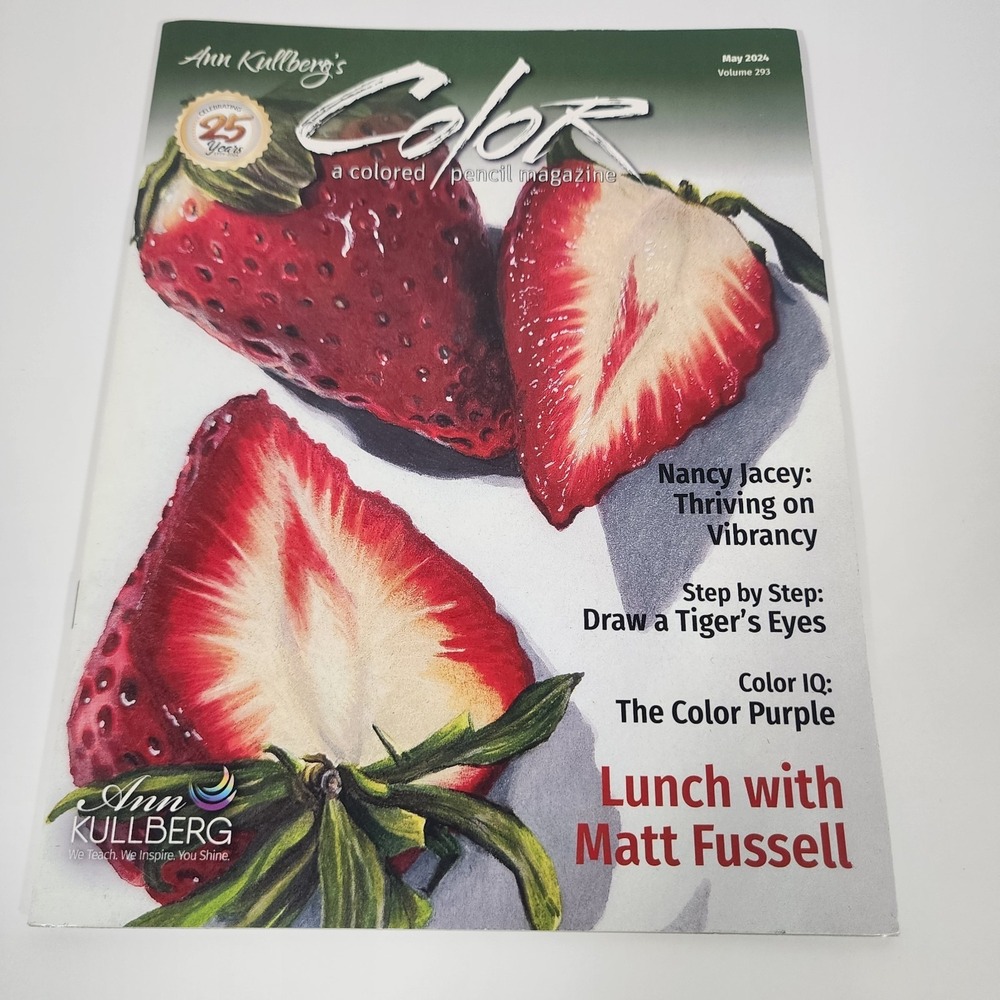 Color Magazine May 2024 By Ann Kullberg Colored Pencil Art